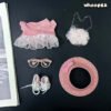 POP MART LABUBU The Monsters Plush Doll Replacing Clothes Set, Labubu Outfit