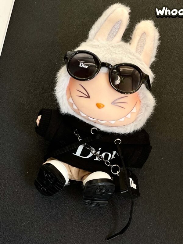 POP MART Labubu Replacing Clothes Set, Labubu Dior Outfit(No Dolls)
