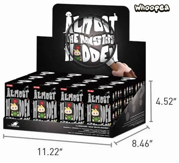 cb4221778fa653b3737c80d6f535a6a1.png The Monsters Almost Hidden Series Figures, Blind Box