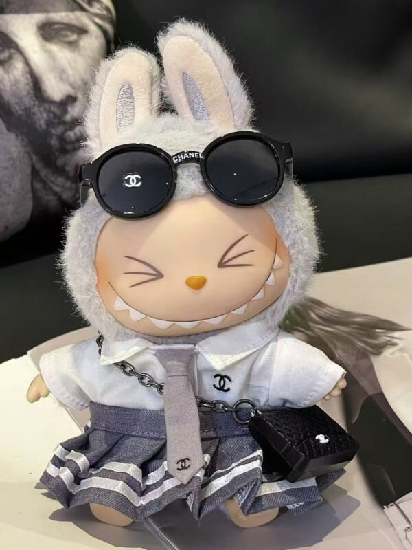 POP MART Labubu Replacing Clothes Set, Labubu Chanel Outfit (No Dolls)