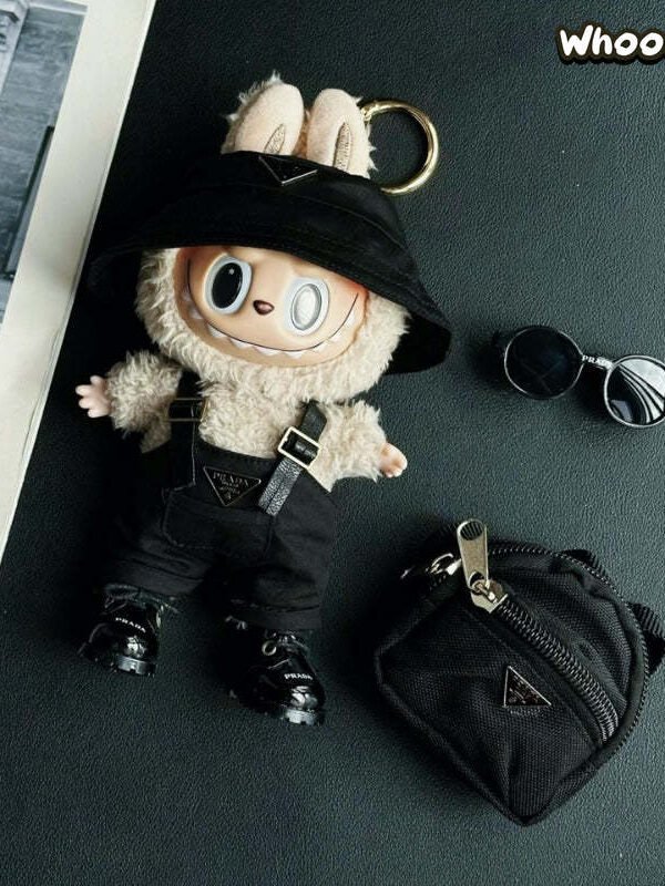 POP MART Labubu Replacing Clothes Set, Labubu Outfit Prada (No Dolls)