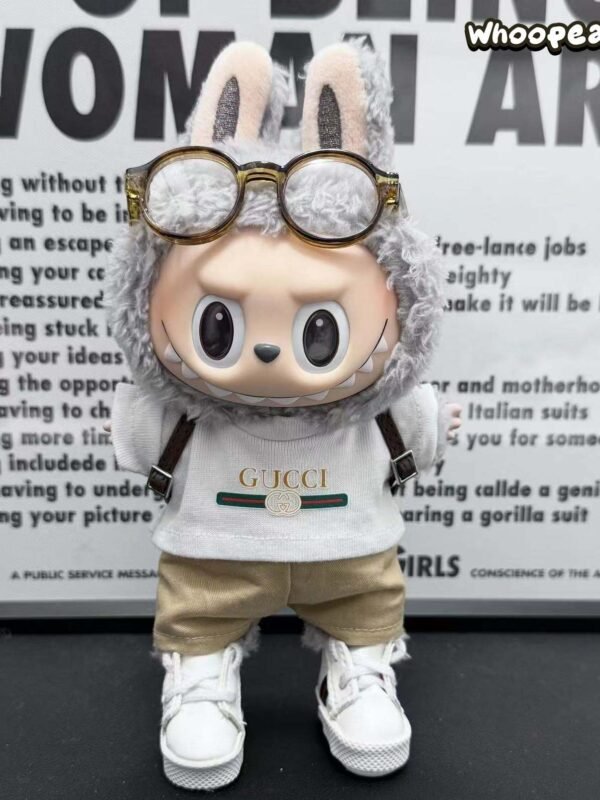 POP MART Labubu Replacing Clothes Set, Labubu Outfit GUCCI (No Dolls)