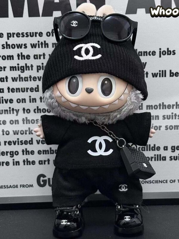 POP MART Labubu Replacing Clothes Set, Labubu Outfit CHANEL (No Dolls)