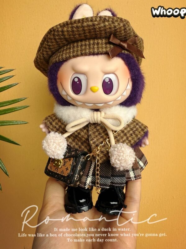 POP MART Labubu Replacing Clothes Set, Labubu Outfit LV (No Dolls)