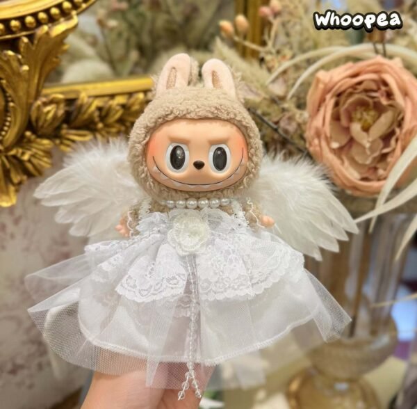 POP MART Labubu Replacing Clothes Set, Labubu Wedding Outfit(No Dolls)