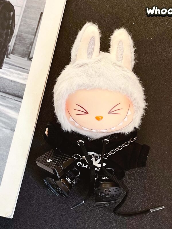 POP MART Labubu Replacing Clothes Set, Labubu Chanel Outfit(No Dolls)