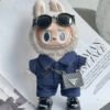 POP MART Labubu Replacing Clothes Set, Labubu Outfit Prada (No Dolls)