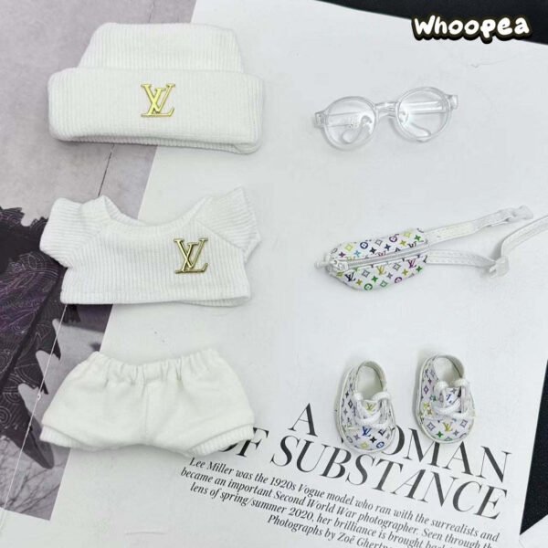 POP MART Labubu Replacing Clothes Set, Labubu Outfit LV