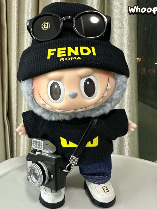 POP MART Labubu Replacing Clothes Set, Labubu Outfit Fendi (No Dolls)