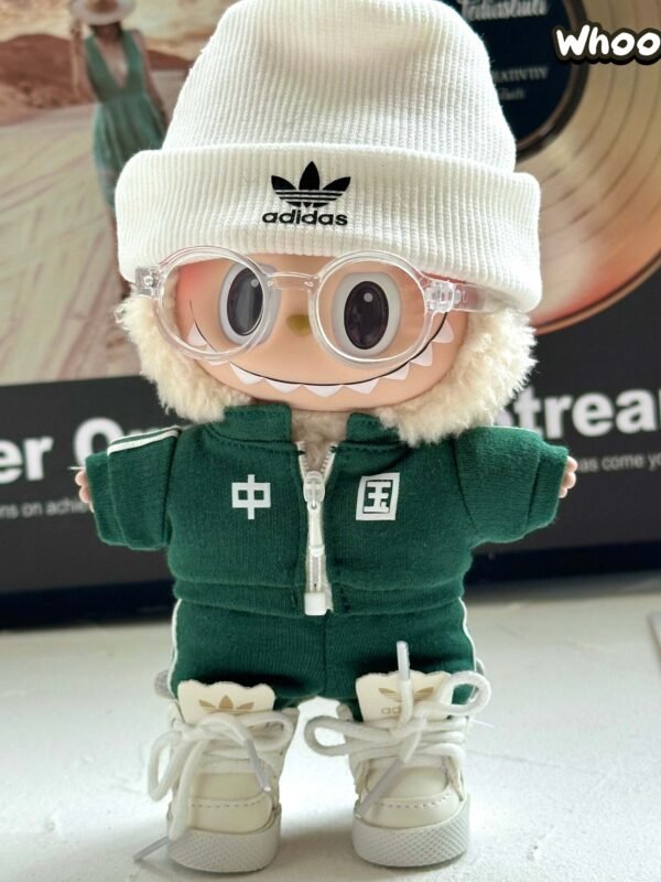 POP MART Labubu Replacing Clothes Set, Labubu Outfit Adidas(No Dolls)